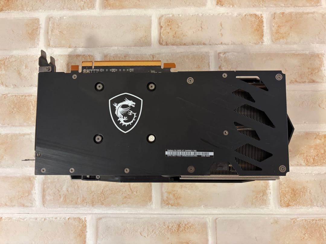 【元箱あり・美品】MSI Radeon RX 6600 XT GAMING X