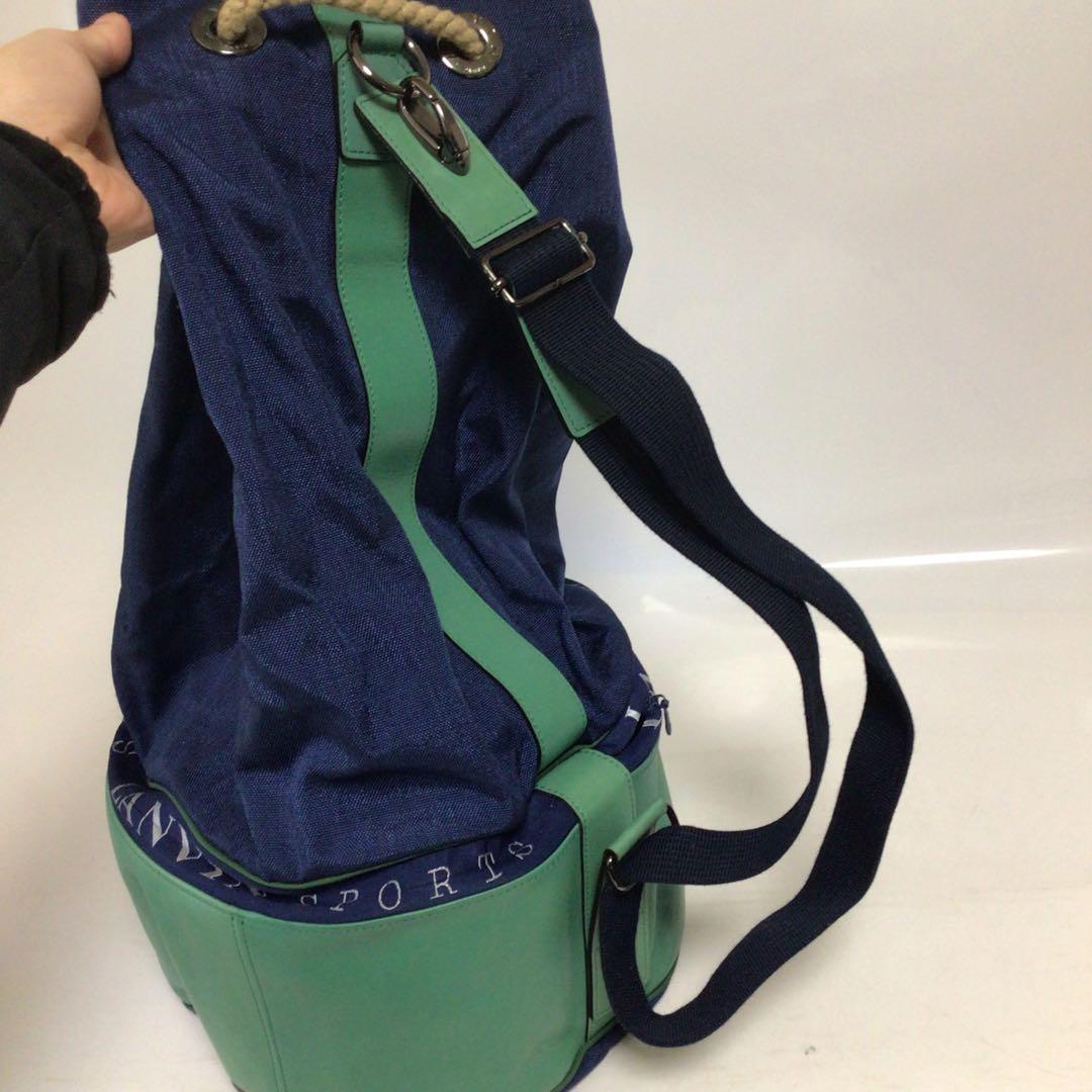 LANVIN SPORTS ショルダーバッグ ネイビー/グリーン