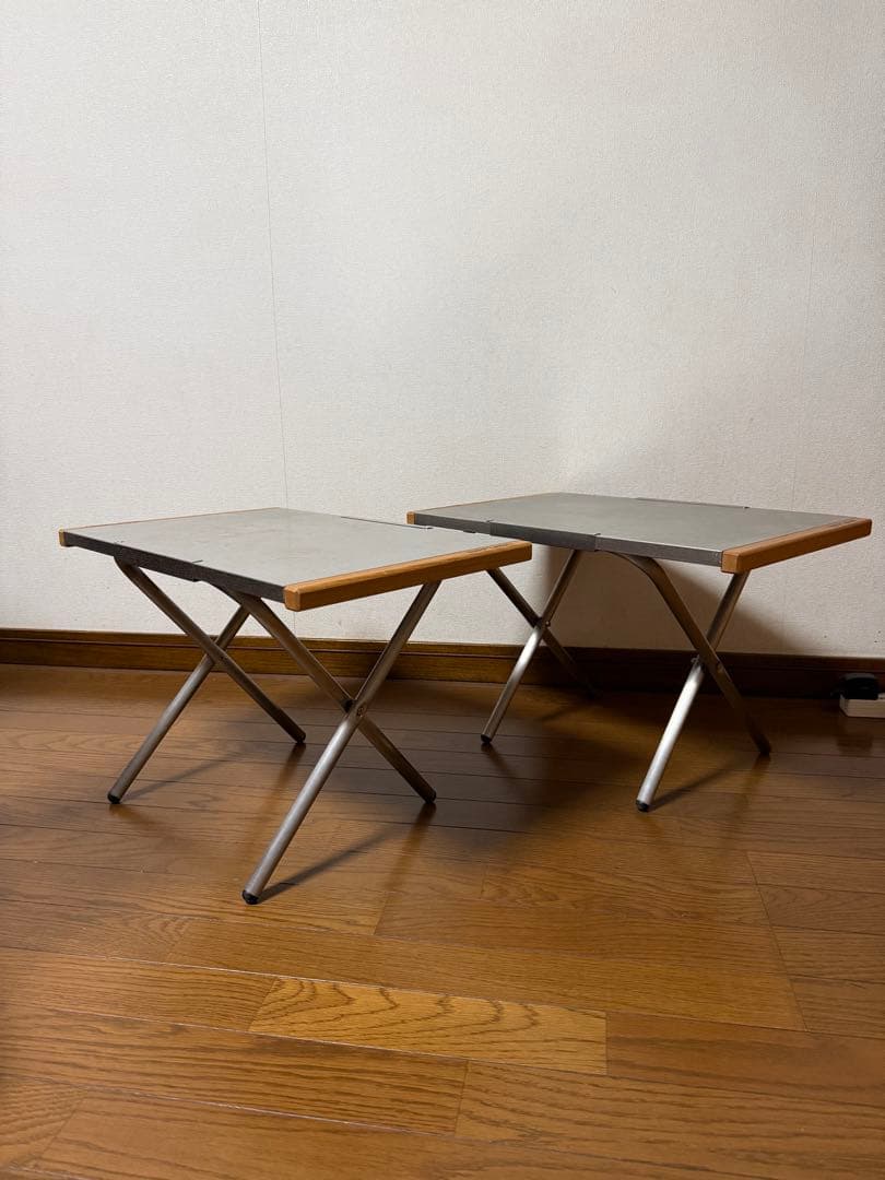 ユニフレーム焚火テーブル2台　レプリングと専用トートバッグ付