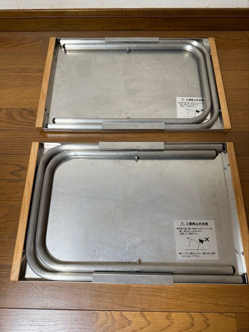 ユニフレーム焚火テーブル2台　レプリングと専用トートバッグ付