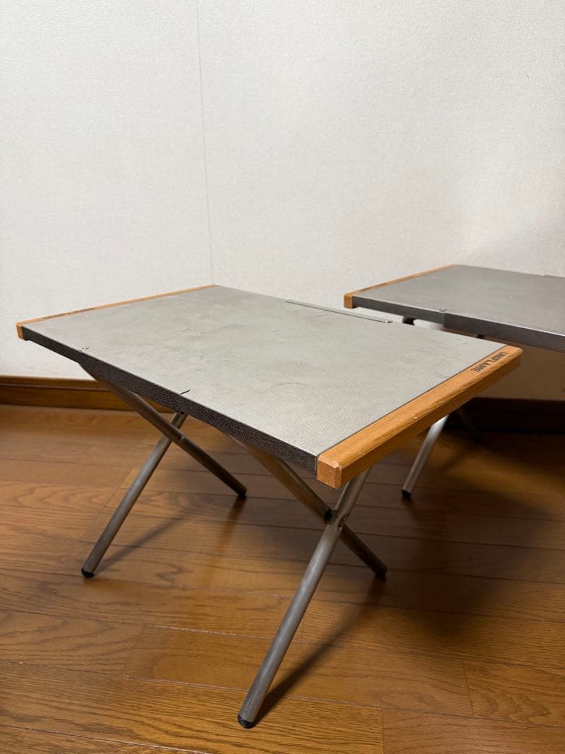 ユニフレーム焚火テーブル2台　レプリングと専用トートバッグ付