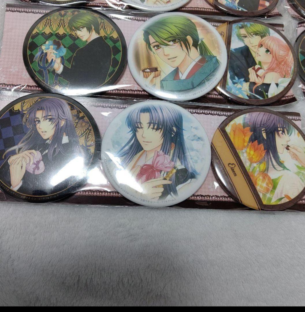 遙かなる時空の中で　バレンタイン　缶バッジ