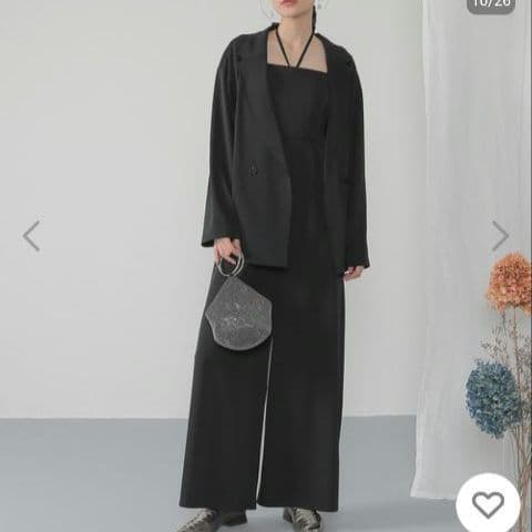 【kana / niana】 プラクティカルセットアップ パンツドレス 結婚式