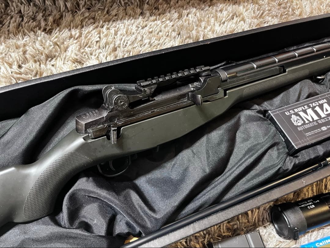 東京マルイ 電動M14 マガジン スコープ BB弾 付 サバゲーセット