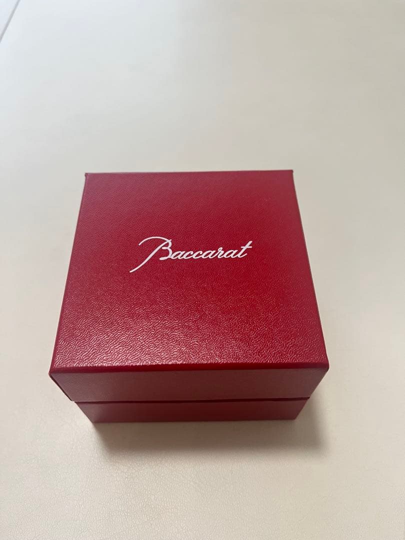 【アキラ様予約】Baccarat クリスタル お茶犬 専用ボックス付き 伊藤園