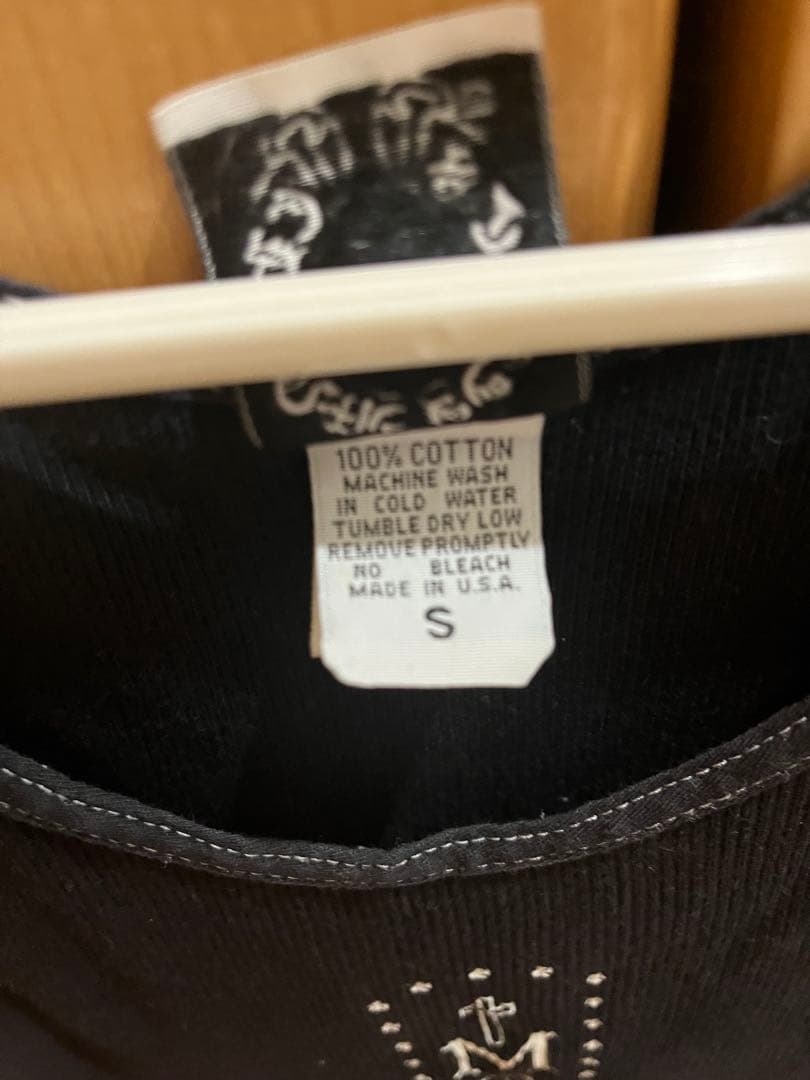 Chrome Hearts Mapplethorpe タンクトップ黒コラボレア