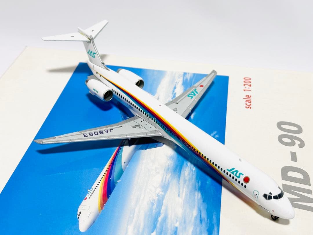 JALUX 1/200 MD-90 JAS 日本エアシステム3号機