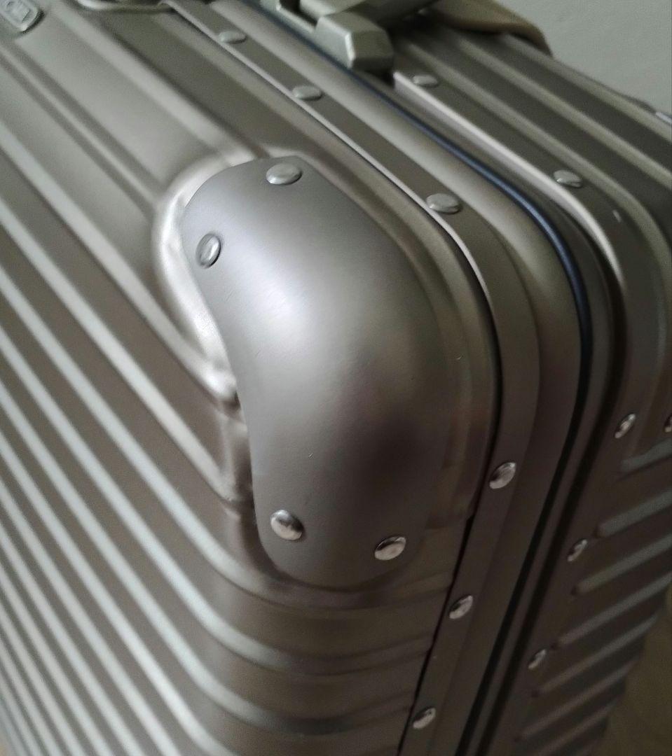 ◎希少◎美品★RIMOWAリモワ★トパーズチタニウムビジネストロリー★2輪TSA