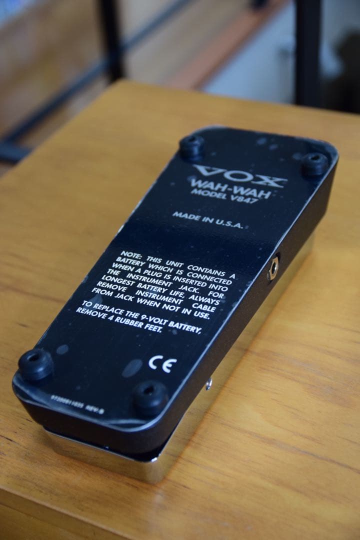 【美品】　VOX V847（USA製）ワウ
