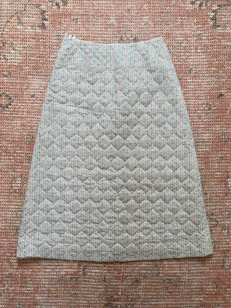 ミナペルホネンminaperhonen♡キルティングスカート36