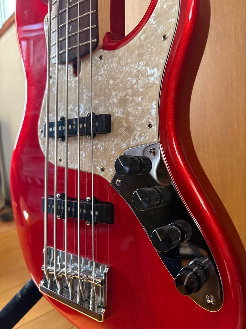 ベース Fender MIJ LIMITED DELUXE JAZZ BASS V