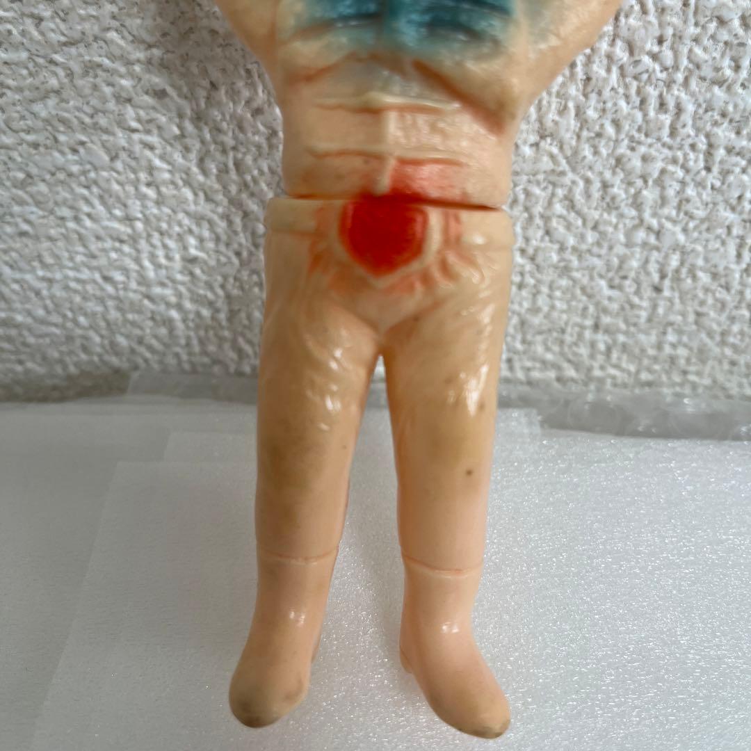 ⚠️貴重・レア　仮面ライダー　ピラザウルス　ミニソフビ　昭和レトロ　バンダイ製