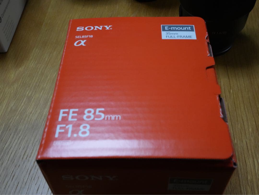 SONY SEL85F18 FE85mmF1.8単焦点レンズフルサイズEマウント