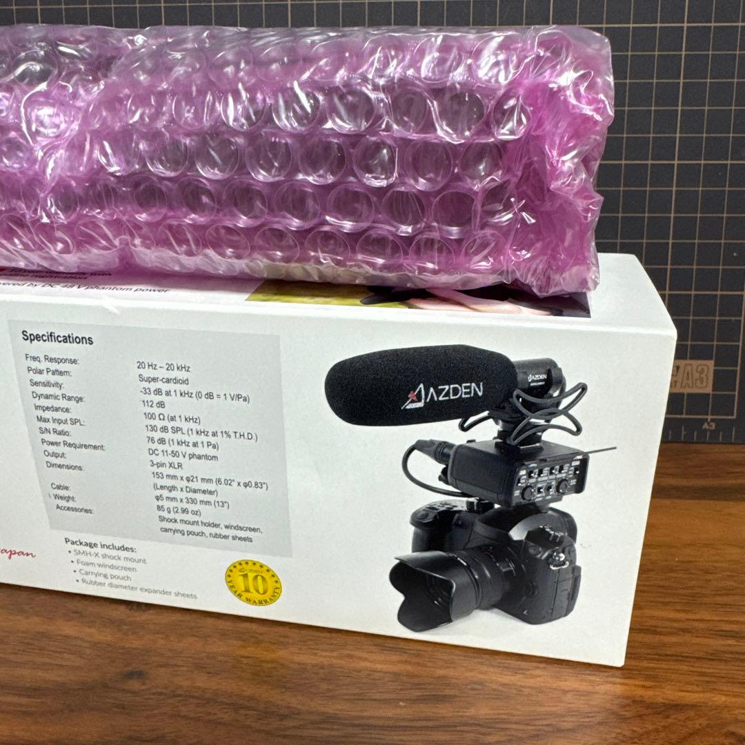 （未使用品）カメラマイク　アツデン　AZDEN SGM-250CX