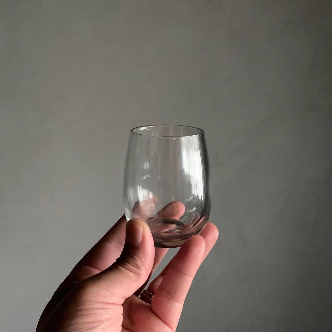 ガラス 筒盃 古道具 アンティーク