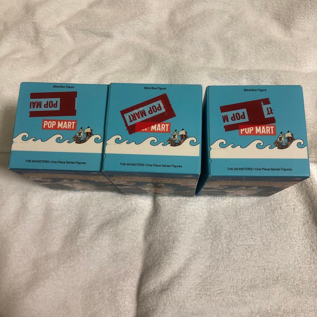 韓国限定　3個セット Labubu ONE PIECE コラボ 未開封