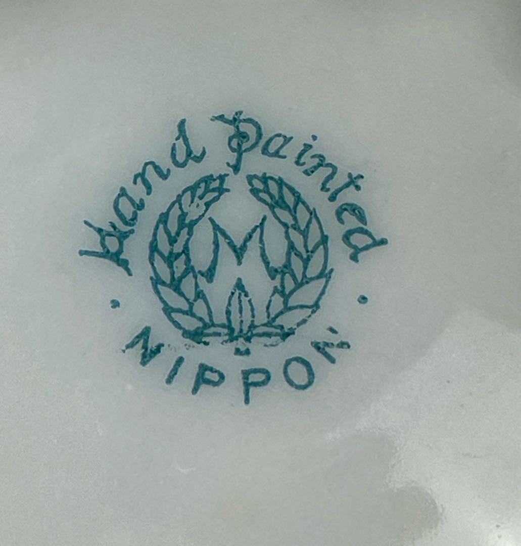 【美品】オールドノリタケ パンジー紋 ティーセット ビオラ 三つ脚 猫足