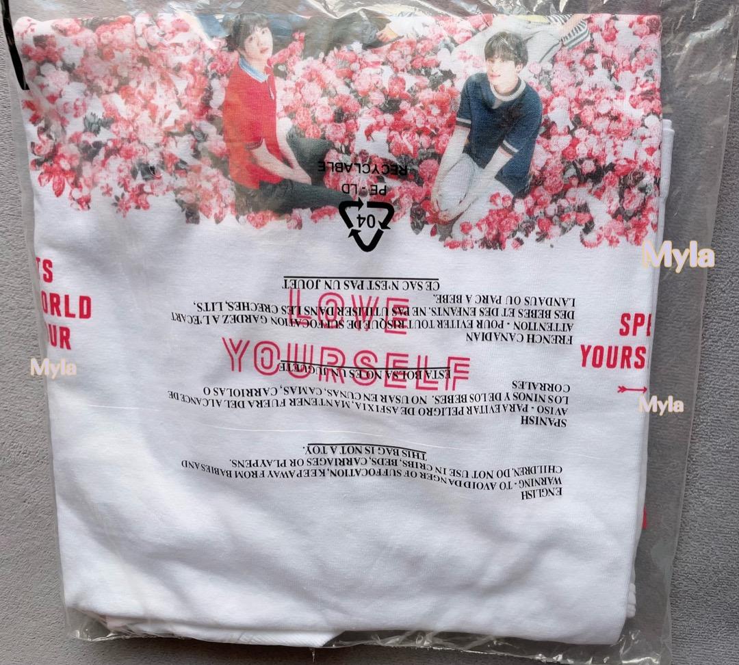 新品タグ付き！未開封！BTS LOVE YOURSELF 公式 ツアーTシャツ