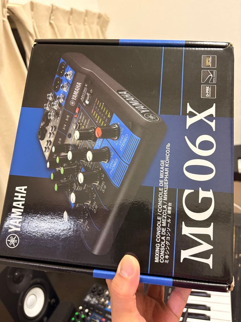 Yamaha MG06X 6チャンネルミキサー