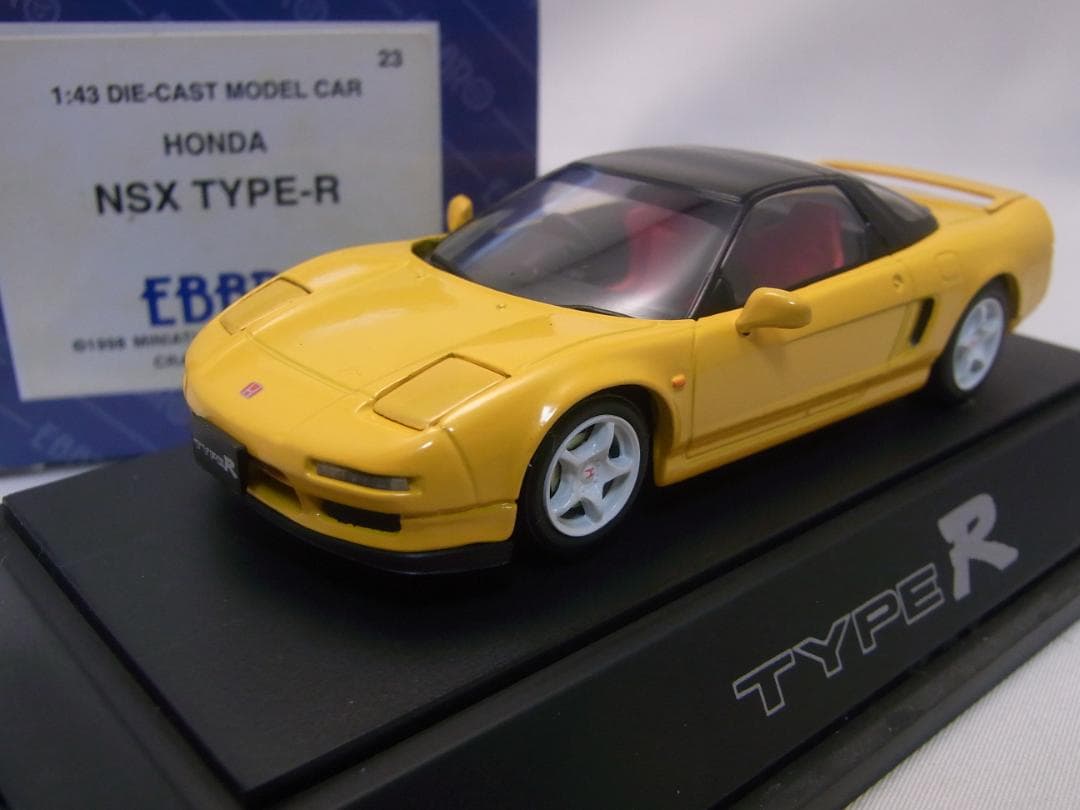 ★美品!★HONDA NSX Type-R Yellow 1/43