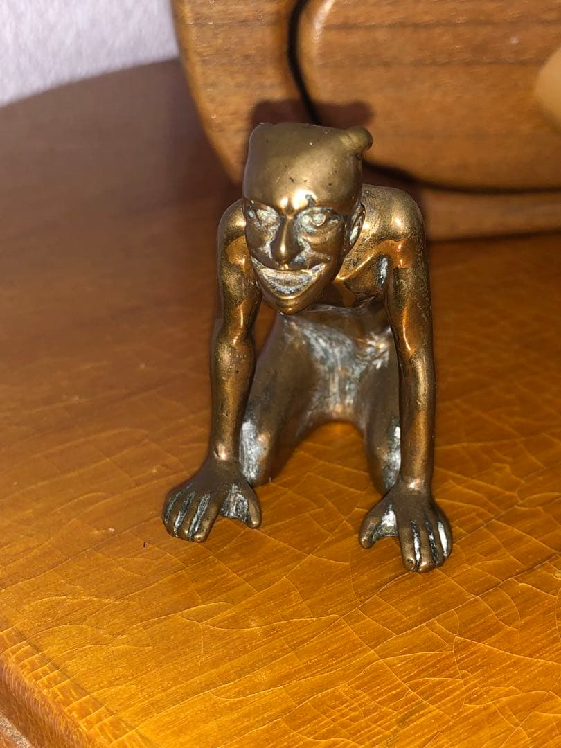 アンティーク　デビル 悪魔　サタン　ビンテージ　インダストリアル　レトロ　レア