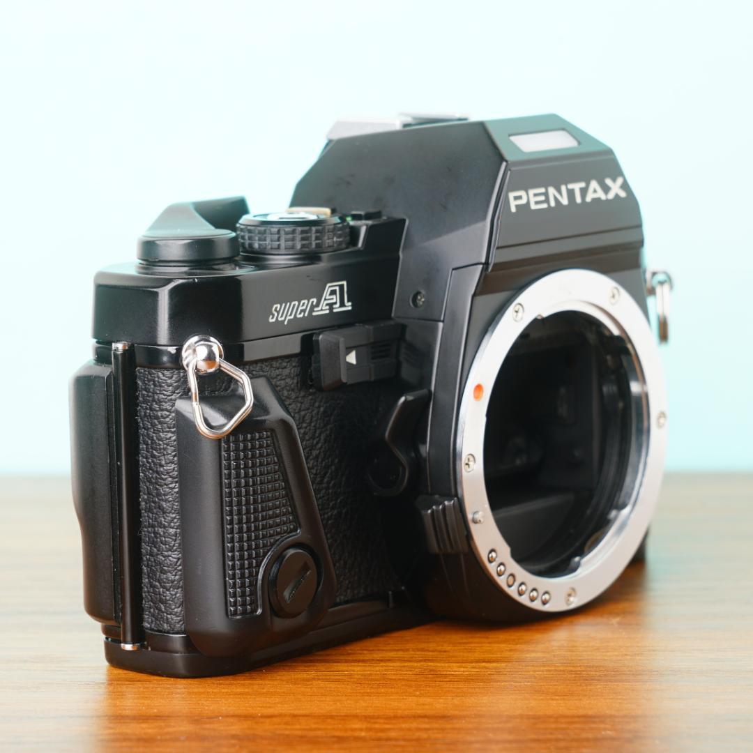 [美品] 完動品◎ペンタックス Super-A ボディ フィルムカメラ #42