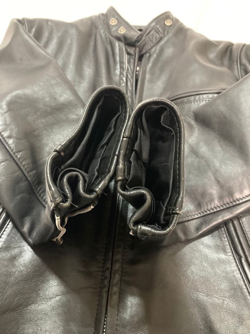 Schott ライダースジャケット　シングル　641 サイズ36 ボアライナー付