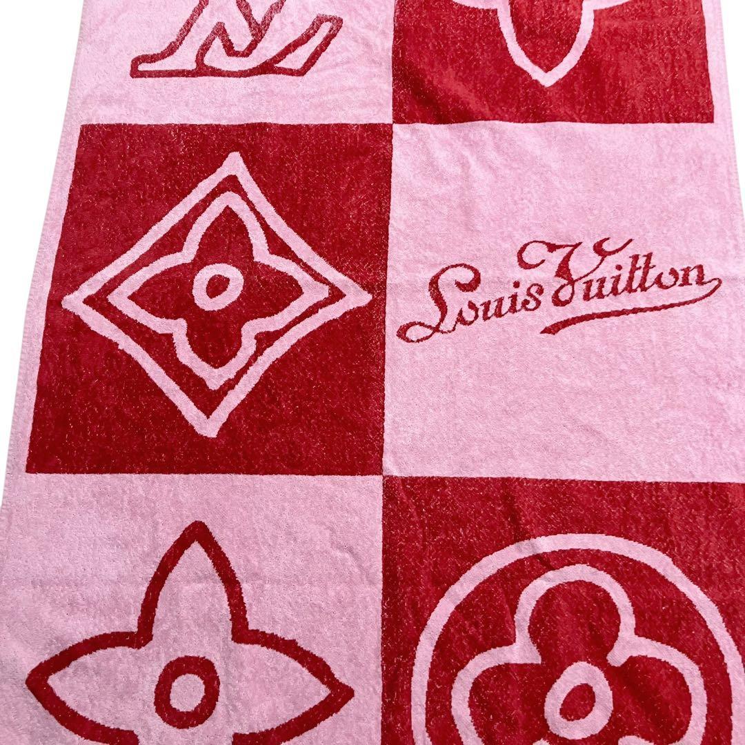 良品✨ ルイヴィトン 大判 ビーチタオル バスタオル ブランケット