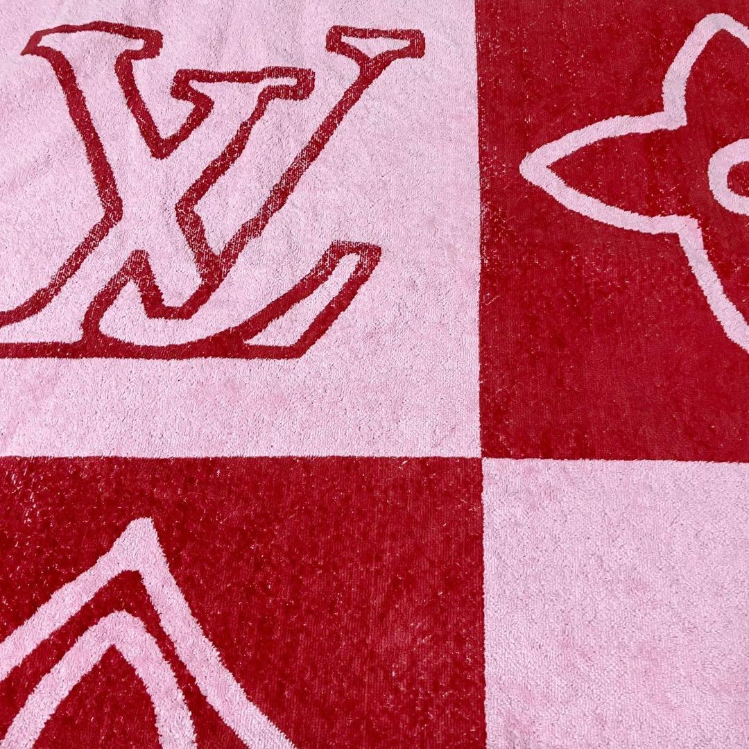 良品✨ ルイヴィトン 大判 ビーチタオル バスタオル ブランケット