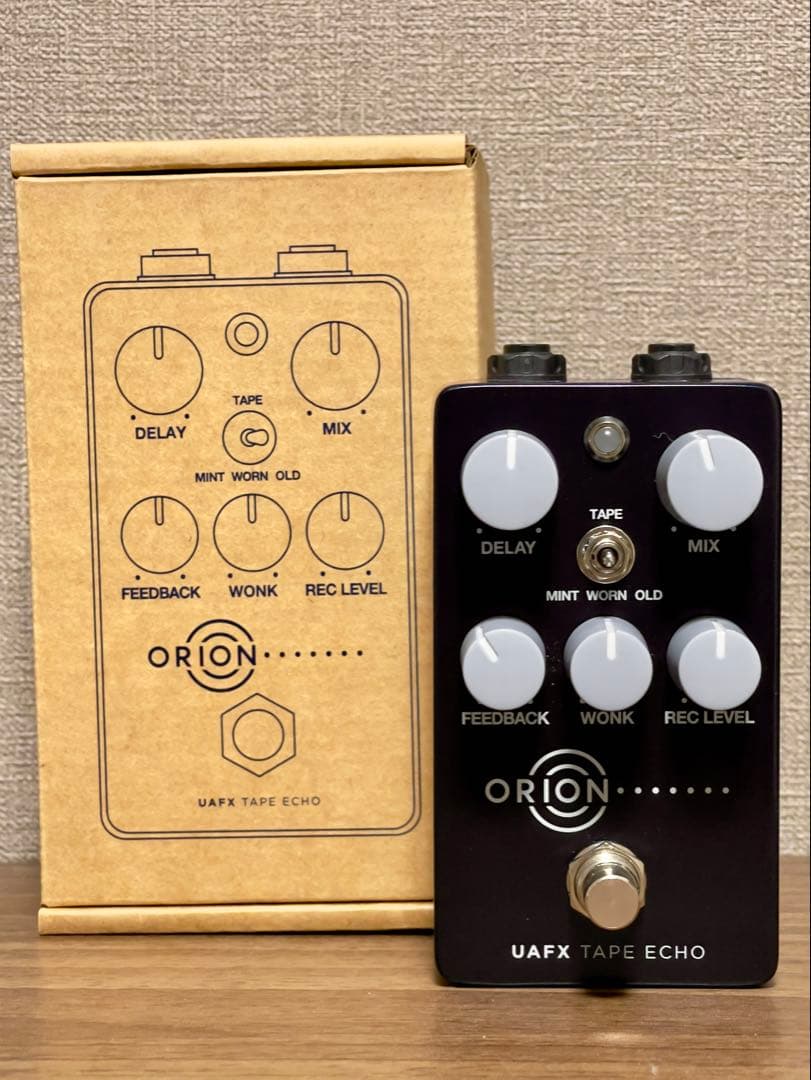 UAFX Orion Tape Echo オヤイデDCケーブル付き