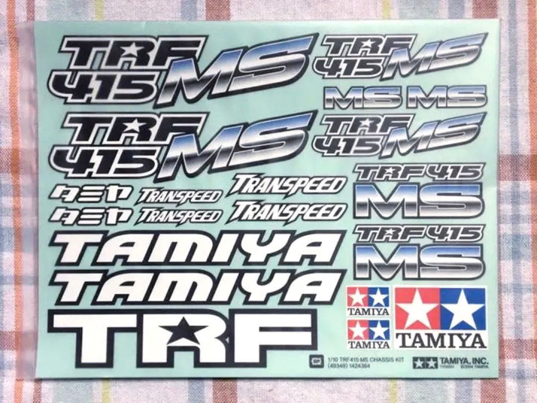限定品 タミヤ RC TRF 415 MS グレードアップパーツ w/Tシャツ