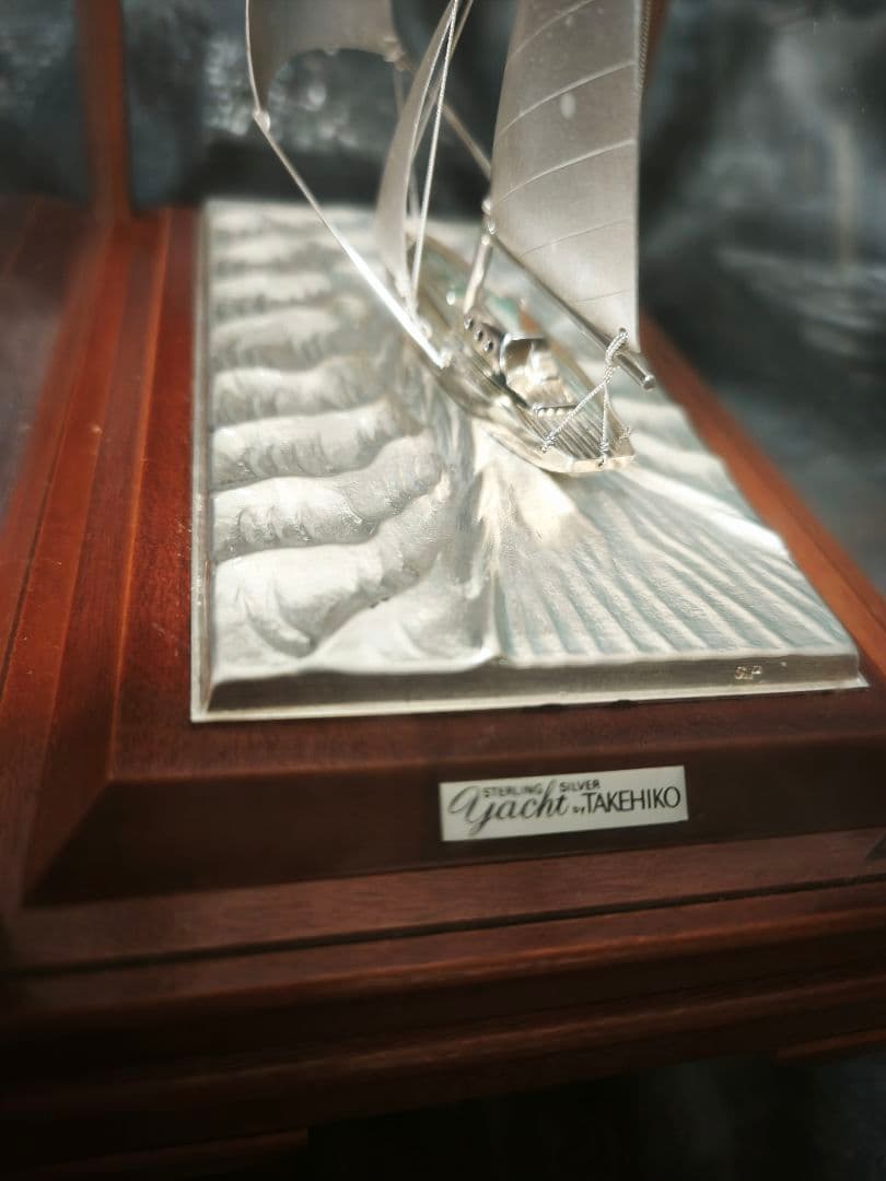 TAKEHIKO 銀製 ヨット 武比古 帆船