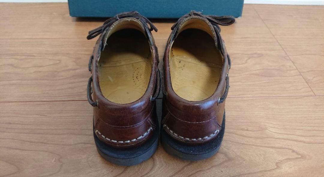 Paraboot ブラウン デッキシューズ MALO 6.5