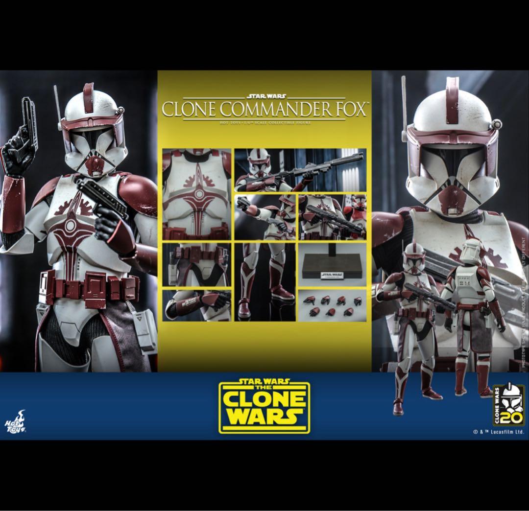 【ホットトイズ】 コマンダー・フォックス　スターウォーズ　クローンウォーズ