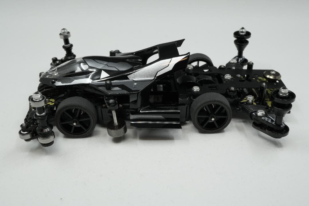 ミニ四駆 MSフレキ 完成マシン 漆黒機甲Ver. 海外優勝仕様