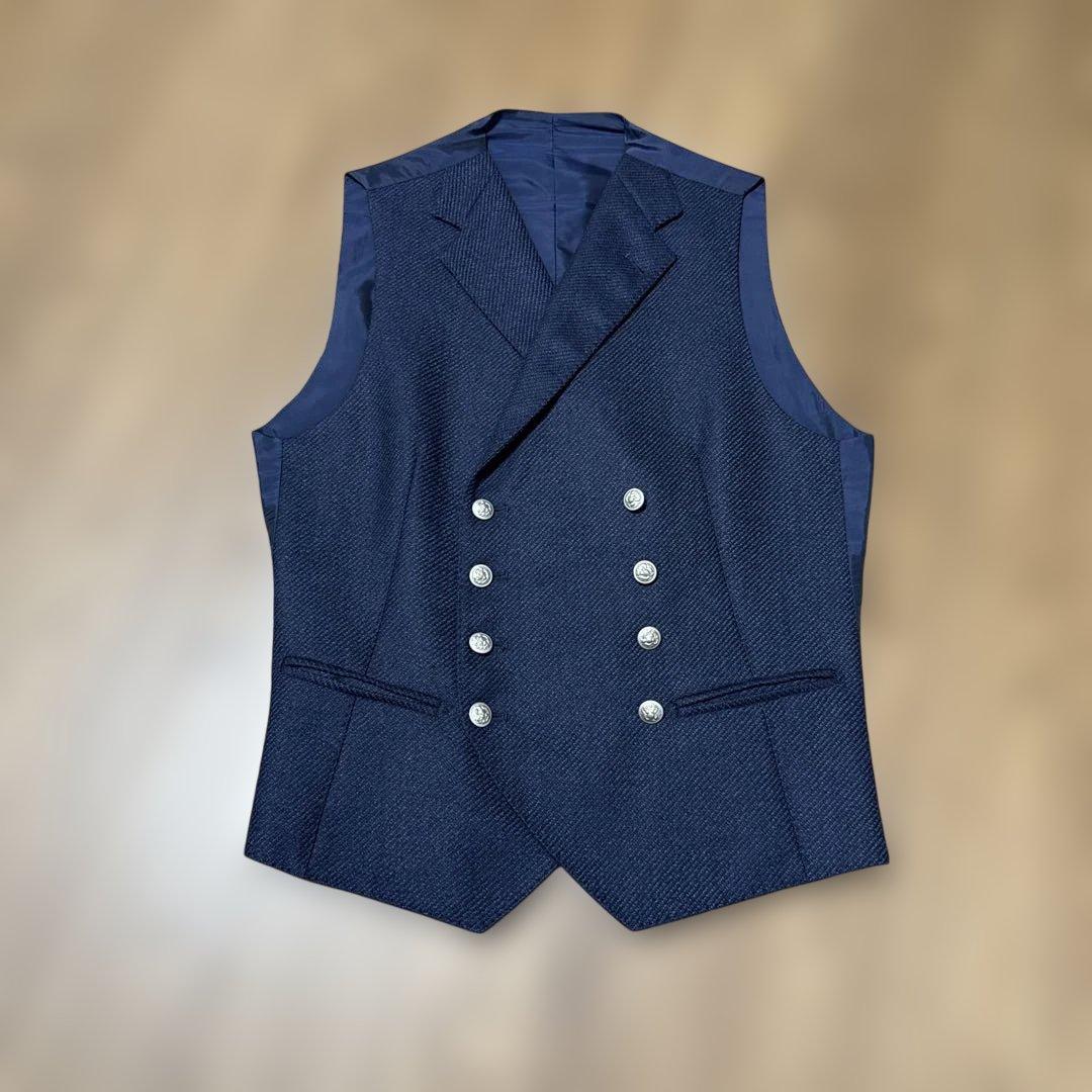 TAGLIATORE タリアトーレ　ネイビー ダブルブレスト スーツベスト