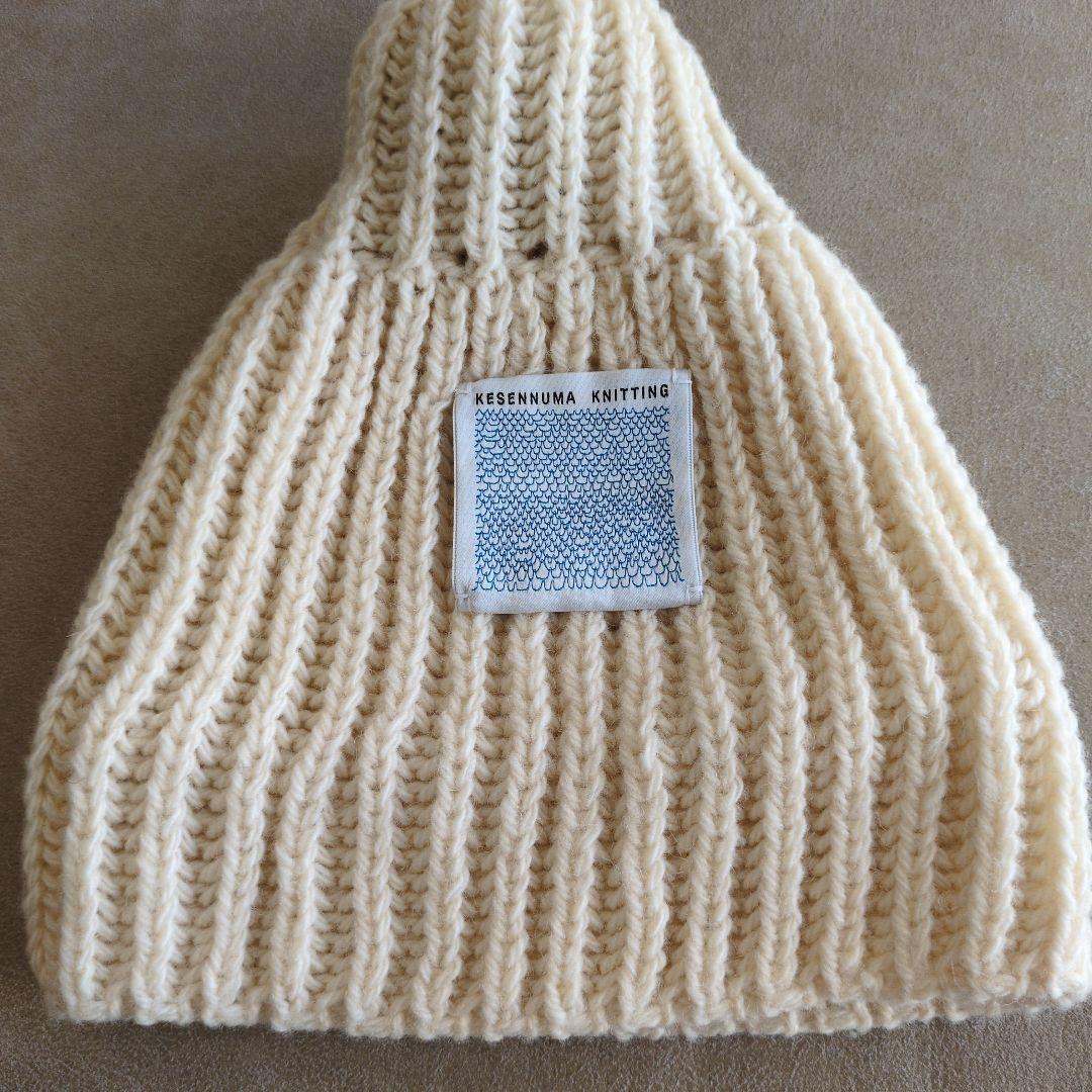 KESENNUMA KNITTING 気仙沼ニッティングのポンポン帽子