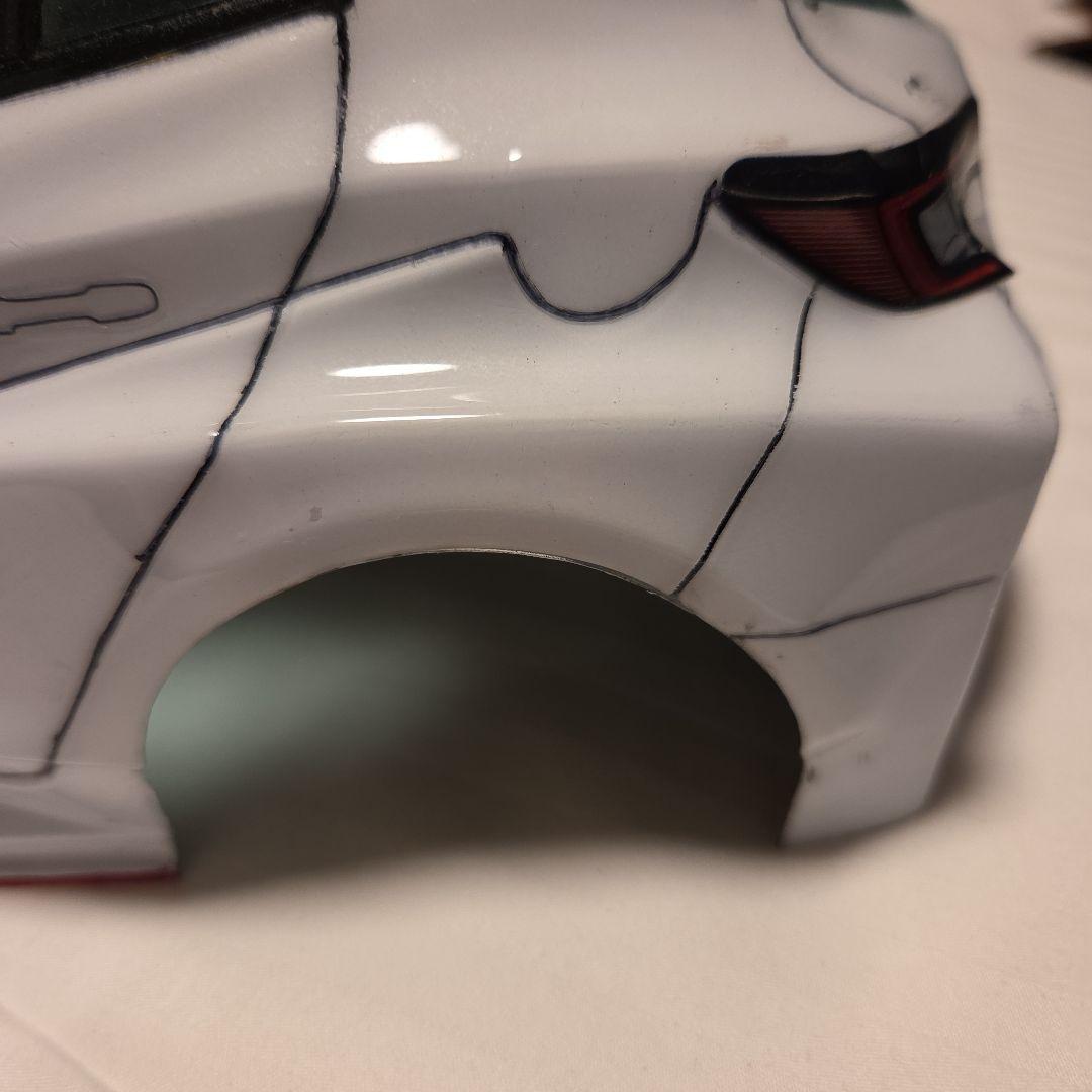 最終価格　1/10　トヨタ GR カローラ ラジコンボディ