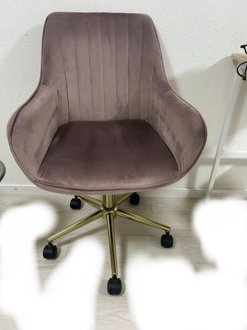 Francfranc エルドラド デスクチェア ピンク　家具 ソファ