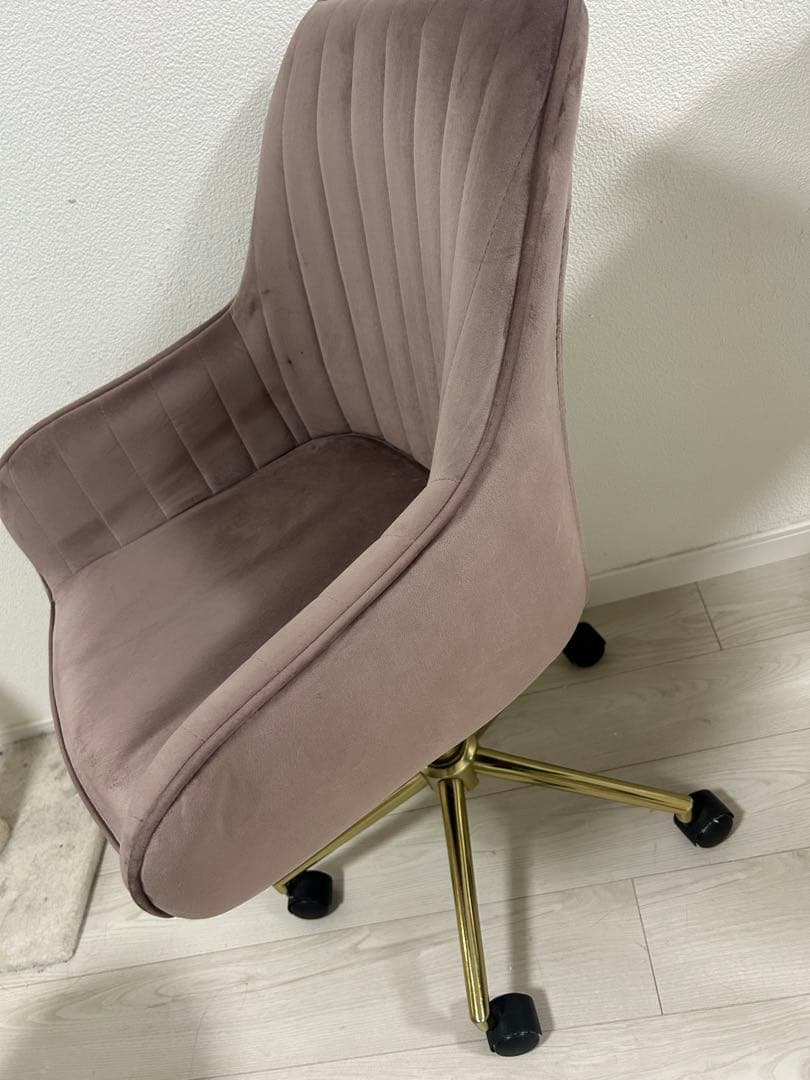 Francfranc エルドラド デスクチェア ピンク　家具 ソファ