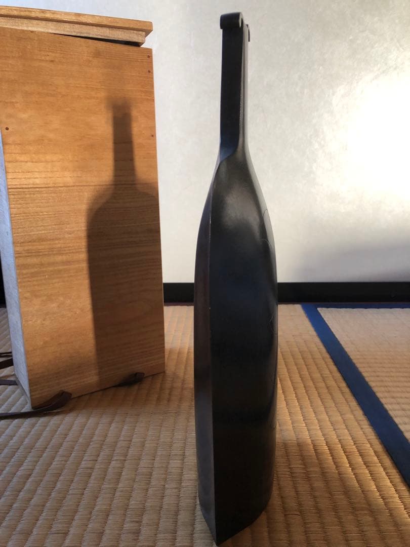 鋳銅　一輪挿し　『華』峰一作　共箱入