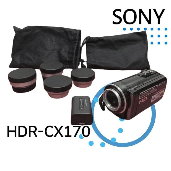 Ｙ【ジャンク品】SONY デジタルHD ビデオカメラ HDR-CX170 S
