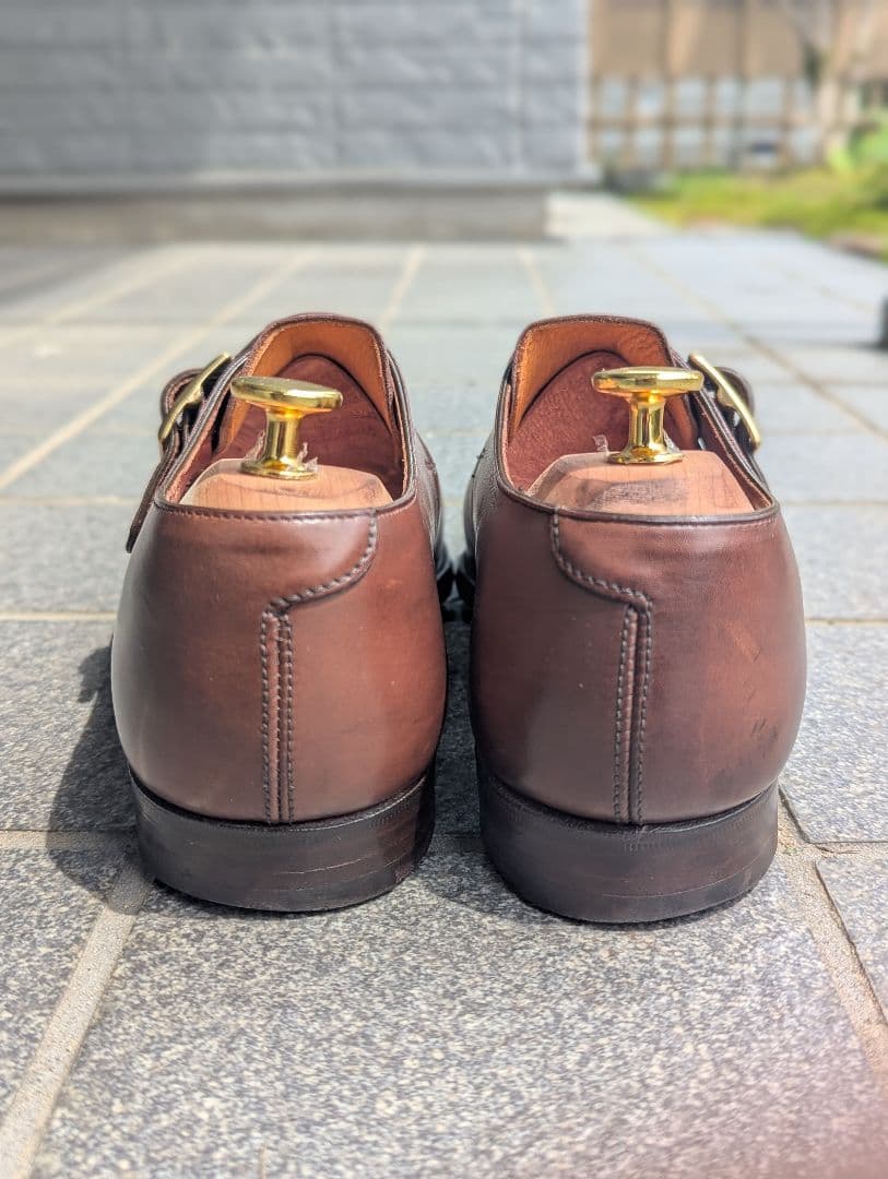 クロケット&ジョーンズ　サヴィル　8.5E　ダークブラウンアンティーク　337