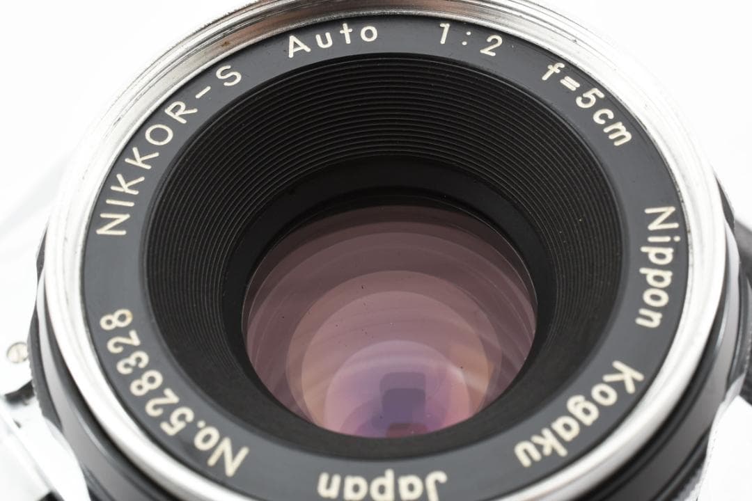 Nikon F アイレベル 初期型 シリアル 640 5cm F2.0 9枚絞り