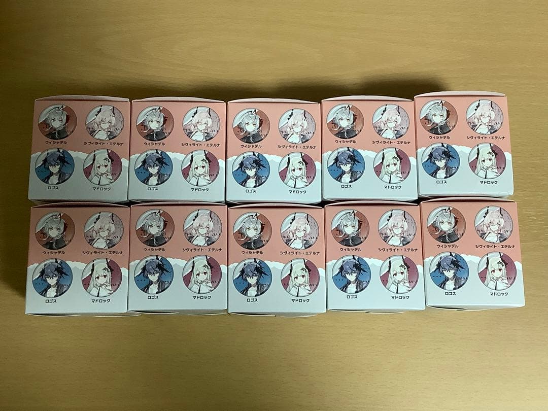 アークナイツ　マルイ　ポップアップ　缶バッジ　10box