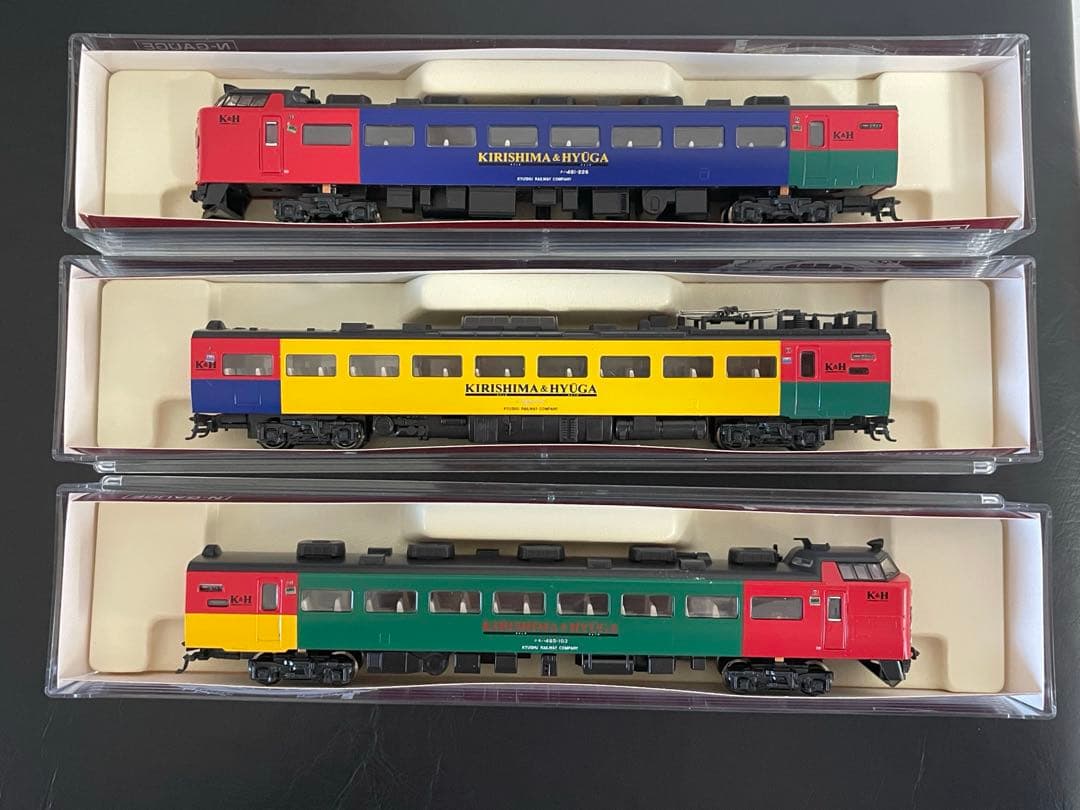 KATOラウンドハウス 10-913 485系 きりしま ひゅうが タイプ 3両