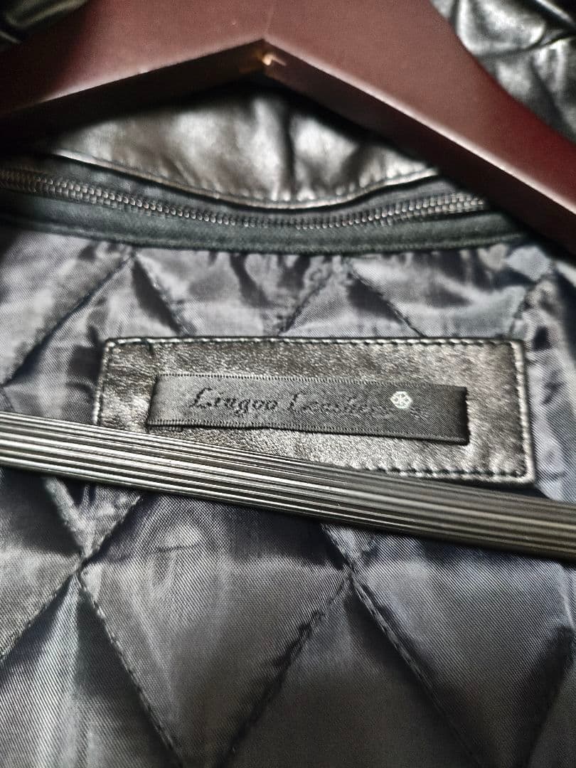 LIUGOO LEATHERS シングルライダースジャケット 牛革