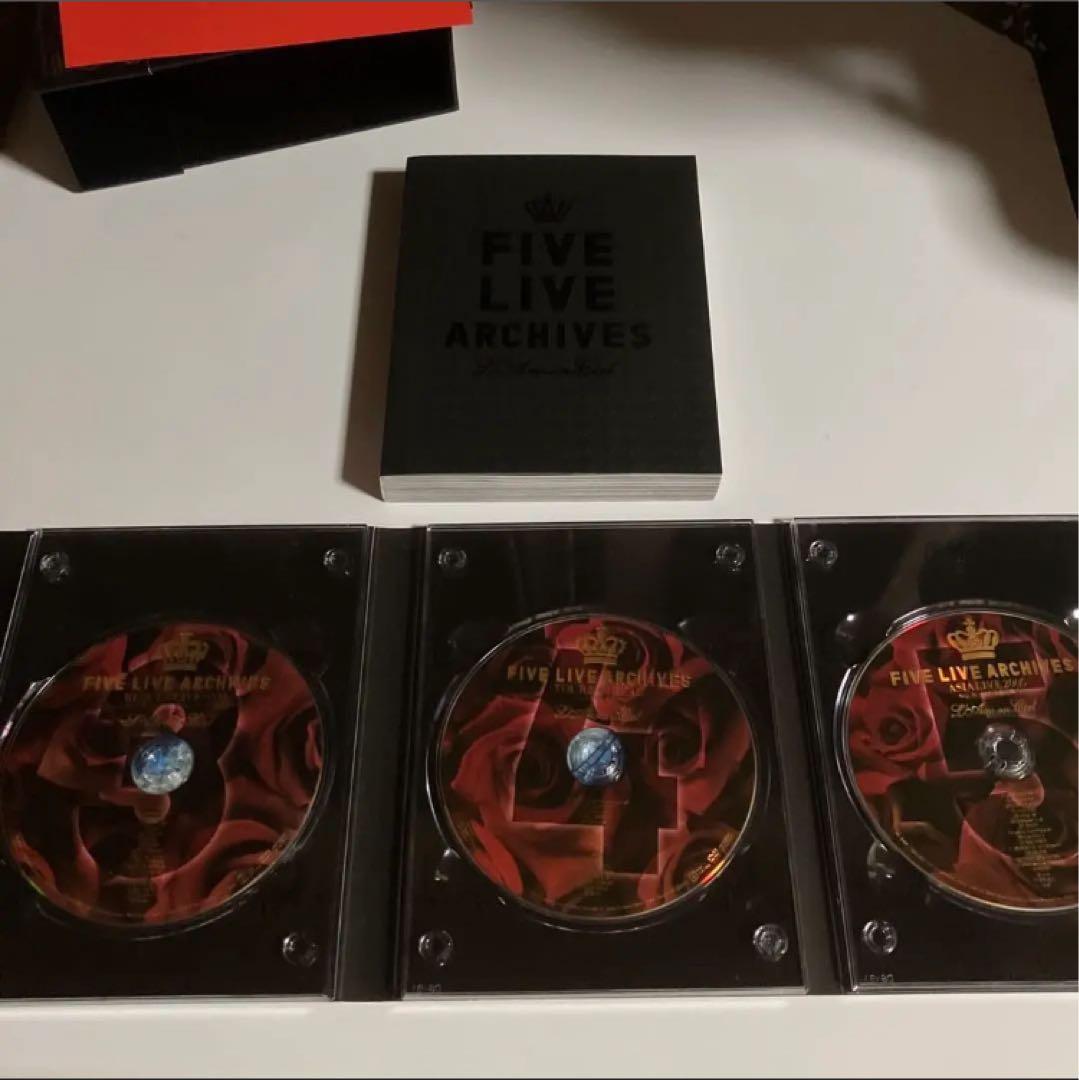 最安値 ラルクFIVE LIVE ARCHIVES 1 2セット hyde