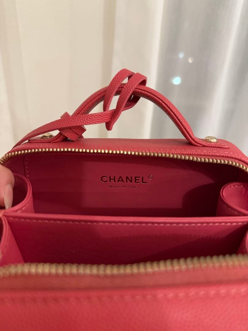 希少✨️CHANEL バニティショルダーバッグ ピンク