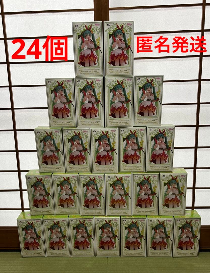 初音ミク Wonderland ワンダーランド フィギュア 親指姫　24個セット